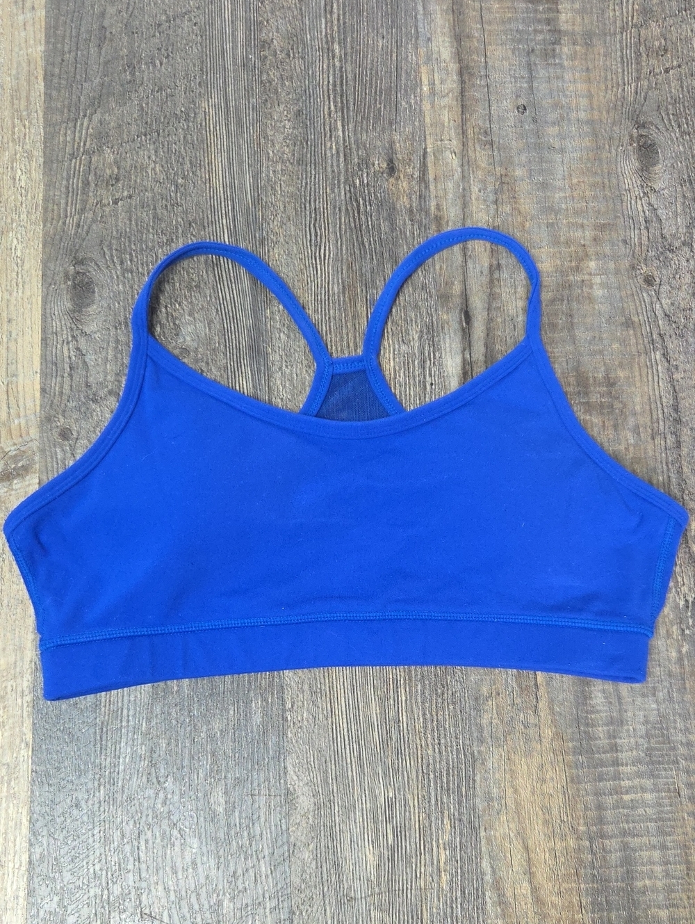 lululemon athletica Royal Blue Racerback Sports Bra Size 8